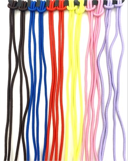 шнурки резинка 12 шт в уп. А3 цв 650551719