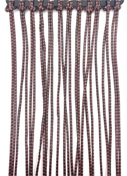 шнурки 12шт уп Е7 кр/ч 1906874656