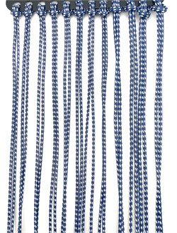 шнурки 12шт уп Е19 син/б 1877339770