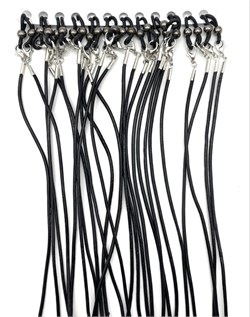 ШНУРКИ КОЖА Ч 12шт УП Е26 1286749277